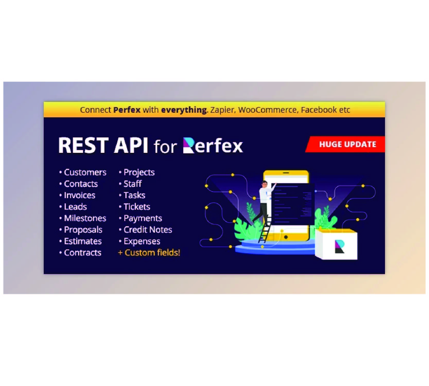 Perfex CRM 的 REST API 模块 - 将您的 Perfex CRM 与第三方应用程序连接